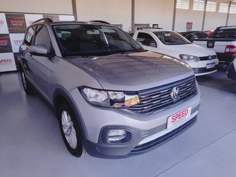 VOLKSWAGEN - T-CROSS - 2023/2024 - Cinza - R$ 125.900,00