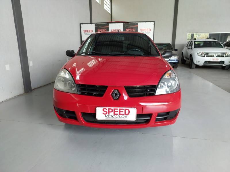 RENAULT - CLIO - 2009/2010 - Vermelha - R$ 25.900,00
