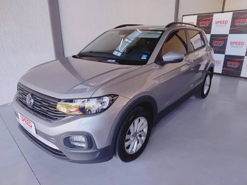 VOLKSWAGEN - T-CROSS - 2023/2024 - Cinza - R$ 125.900,00