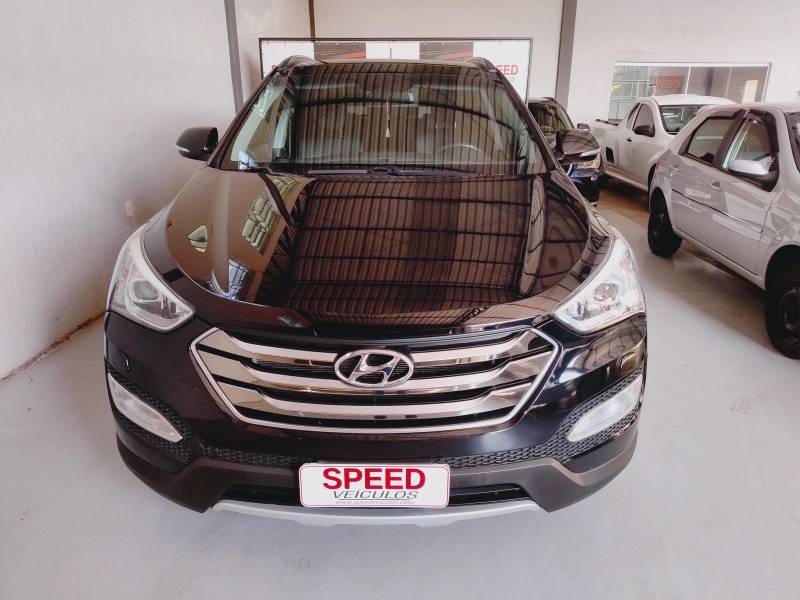 HYUNDAI - SANTA FÉ - 2014/2015 - Preta - R$ 95.900,00