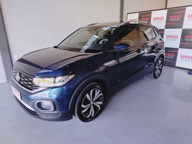 VOLKSWAGEN - T-CROSS - 2020/2021 - Azul - R$ 118.900,00