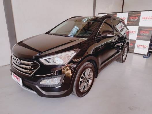 HYUNDAI - SANTA FÉ - 2014/2015 - Preta - R$ 95.900,00