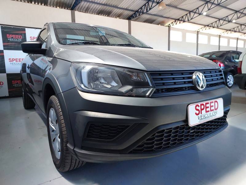 VOLKSWAGEN - SAVEIRO - 2018/2018 - Cinza - R$ 59.800,00