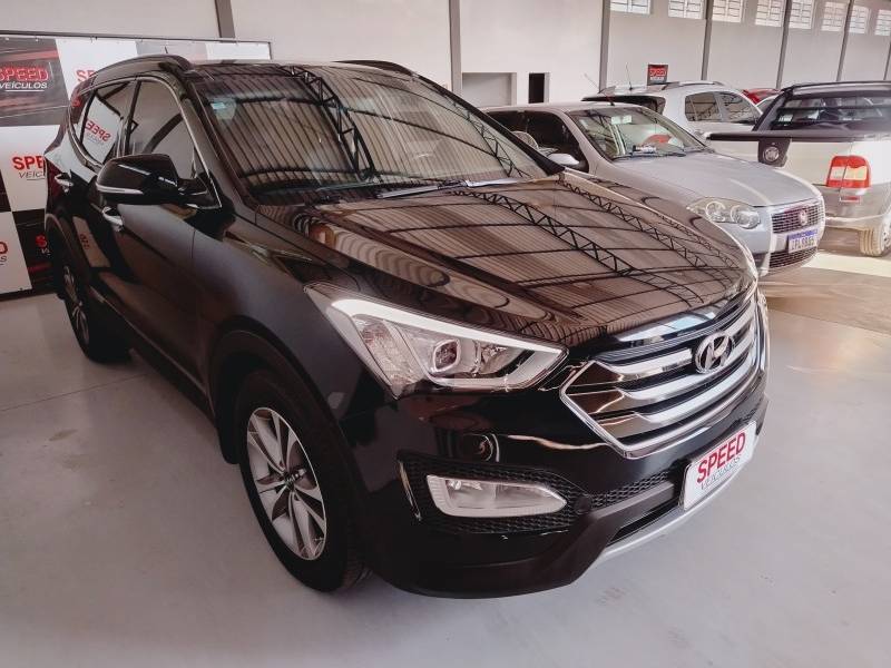 HYUNDAI - SANTA FÉ - 2014/2015 - Preta - R$ 95.900,00