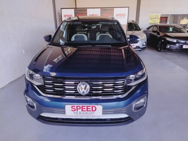 VOLKSWAGEN - T-CROSS - 2020/2021 - Azul - R$ 118.900,00