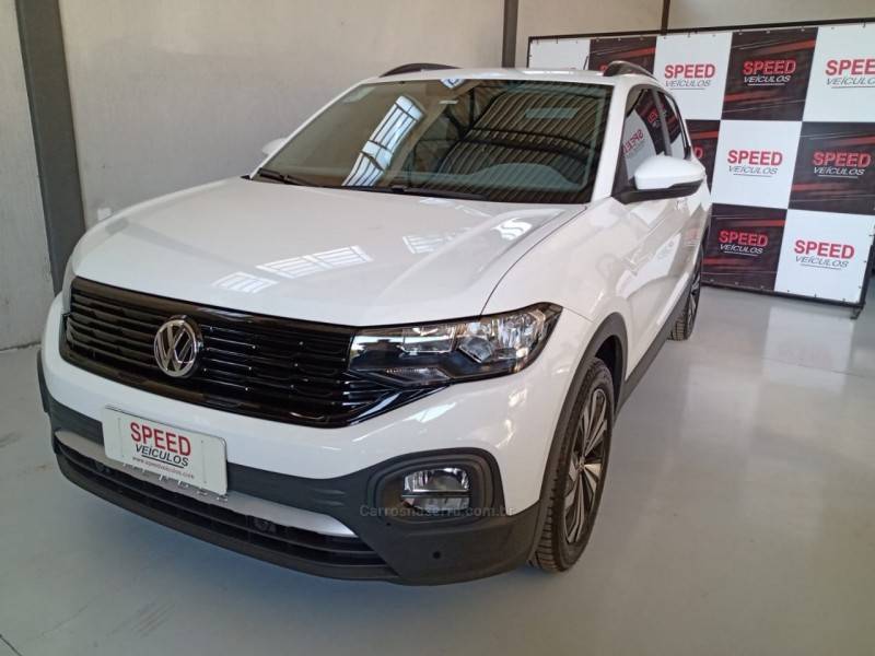 VOLKSWAGEN - T-CROSS - 2020/2021 - Branca - R$ 99.800,00