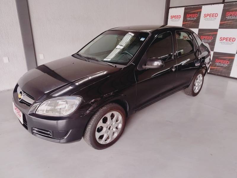 CHEVROLET - PRISMA - 2008/2009 - Preta - R$ 29.900,00
