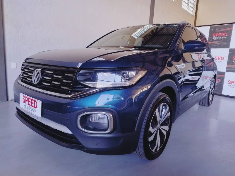 VOLKSWAGEN - T-CROSS - 2020/2021 - Azul - R$ 118.900,00
