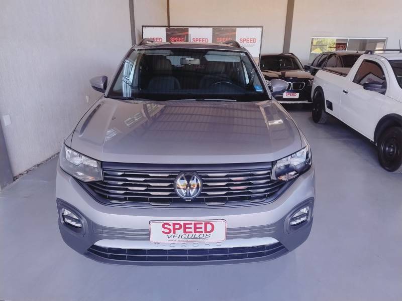 VOLKSWAGEN - T-CROSS - 2023/2024 - Cinza - R$ 125.900,00
