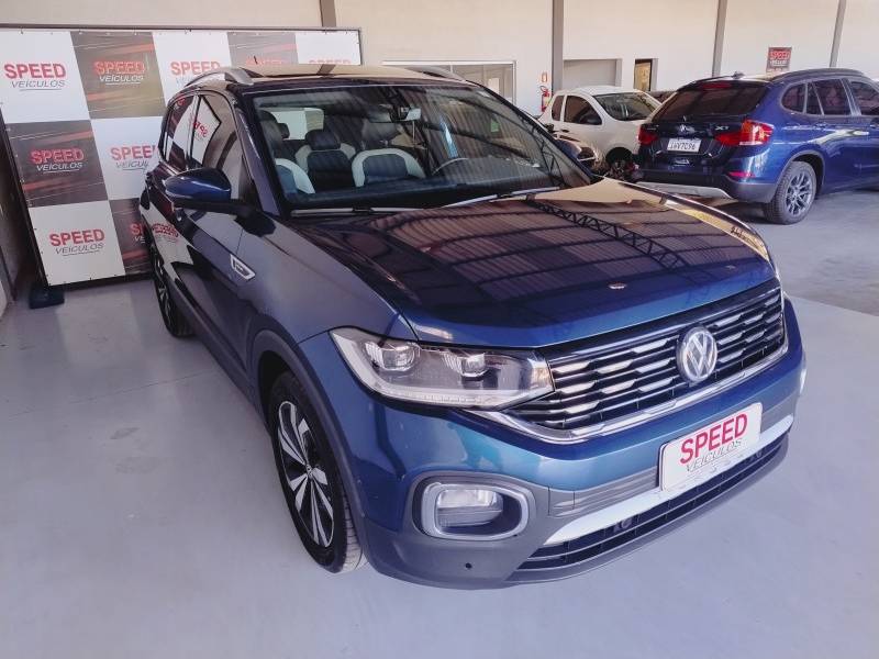 VOLKSWAGEN - T-CROSS - 2020/2021 - Azul - R$ 118.900,00